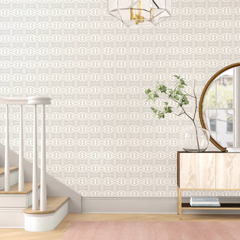 Foundstone Tile Matte Smooth Peel and Stick Wallpaper Roll & Reviews